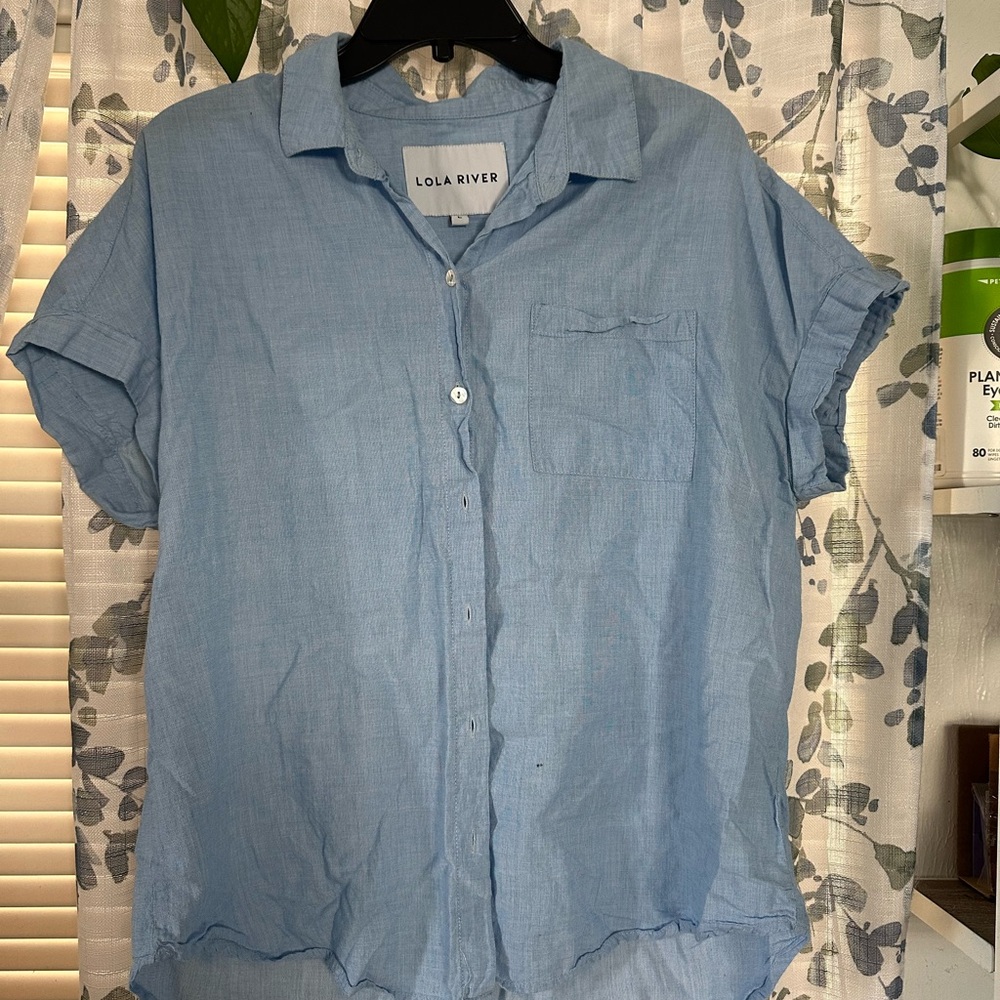 Light Blue Women's Blouse